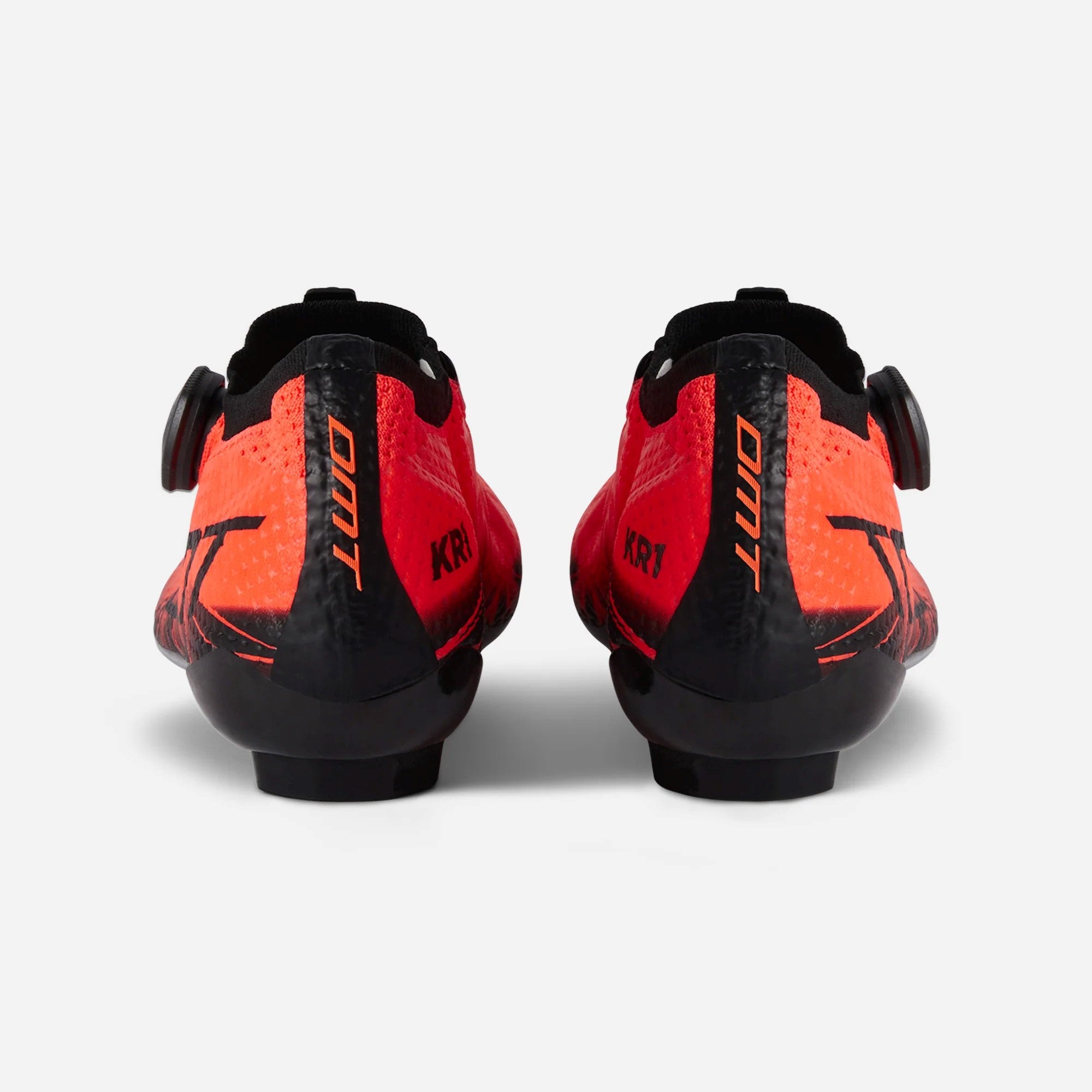 Zapatilla Ciclismo Ruta DMT KR1 Negro/Narajna FLuo