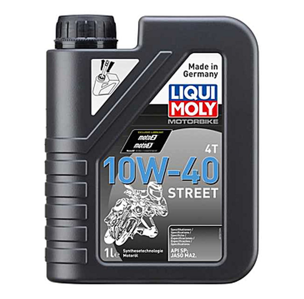 Aceite Liquimoly Motorbike 4T 10W-40 Street 1L