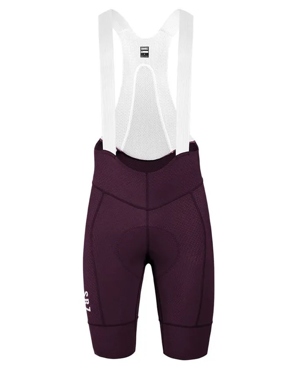 Pantaloneta de Ciclismo C/T Hombre Suarez Hard Dark Purpple