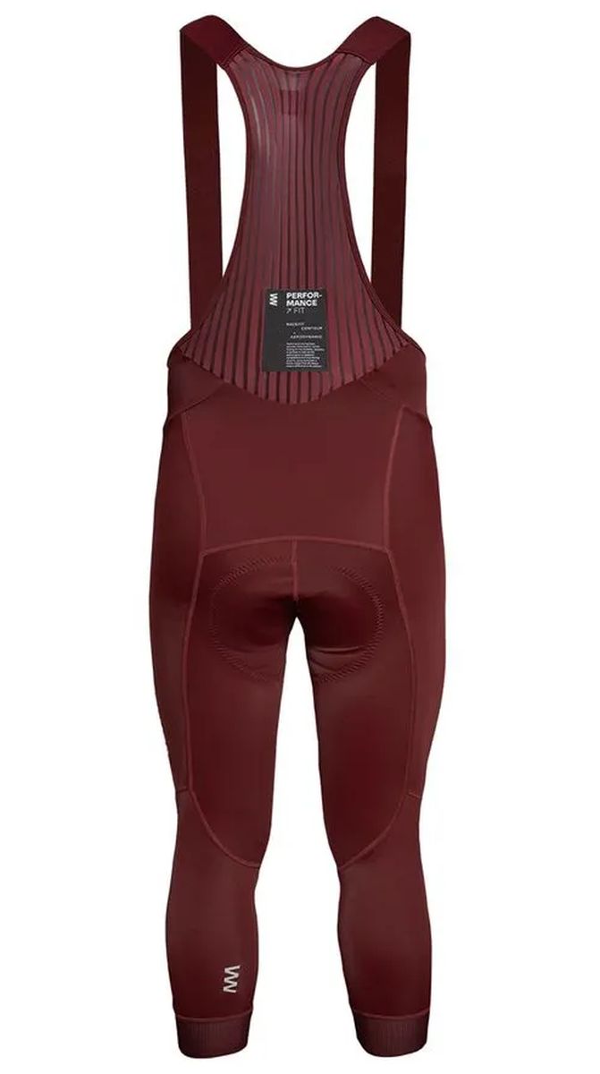 Pantalón 3/4 De Ciclismo Hombre Falcon Wine Knicker