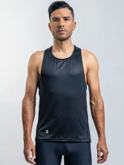 Camiseta Running M/S Hombre Suarez Breeze Black