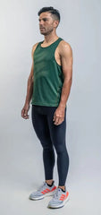 Camiseta Running M/S Hombre Suarez Breeze Green