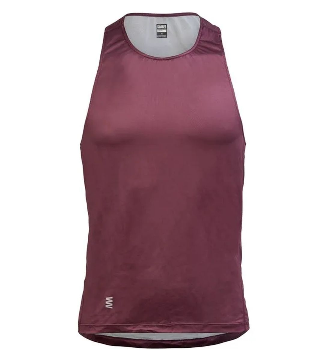 Camiseta Running M/S Hombre Suarez Breeze Wine