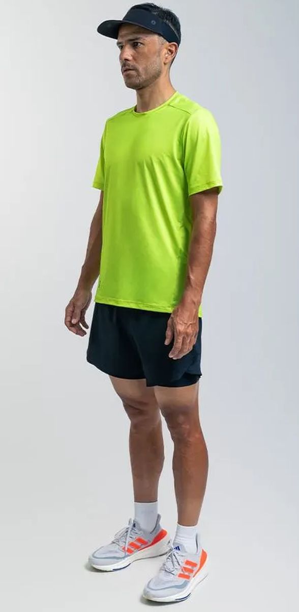 Camiseta Running M/C Hombre Suarez Breeze Citric