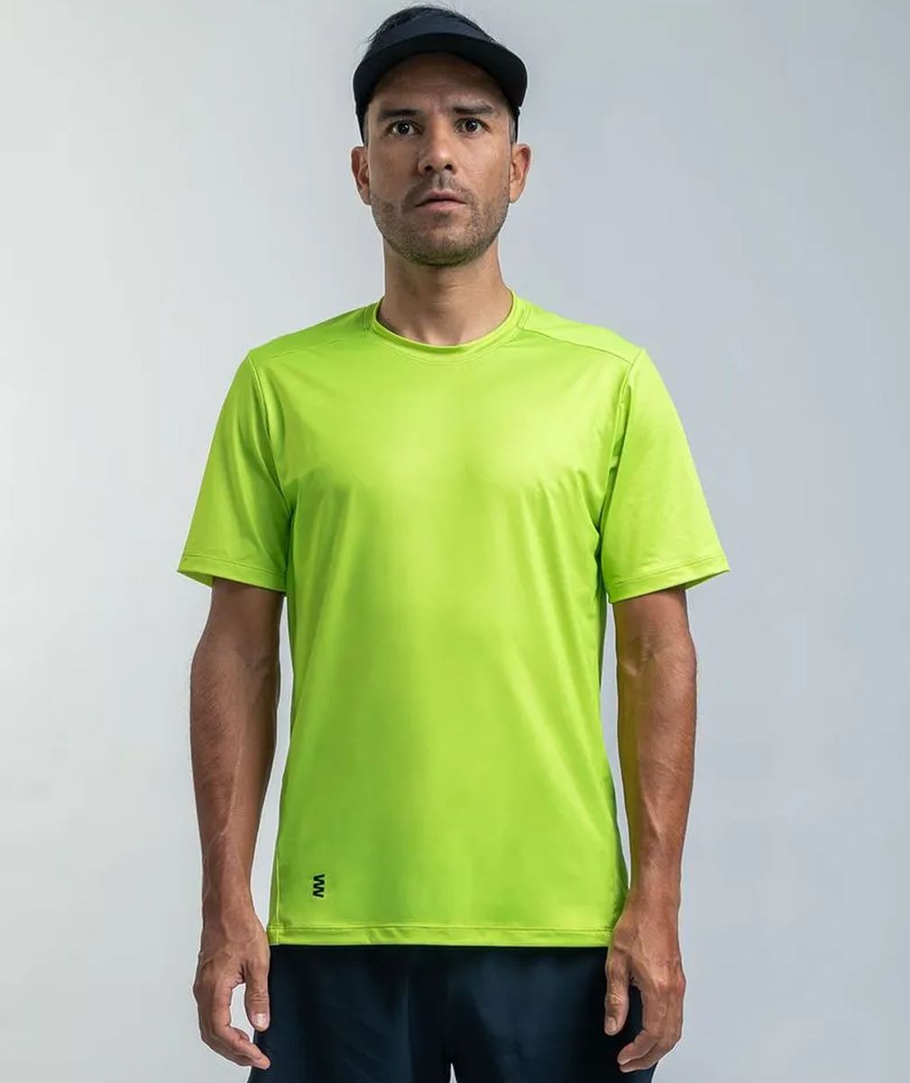 Camiseta Running M/C Hombre Suarez Breeze Citric