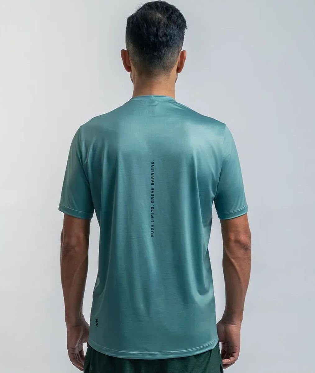 Camiseta Running M/C Hombre Suarez Breeze Sage