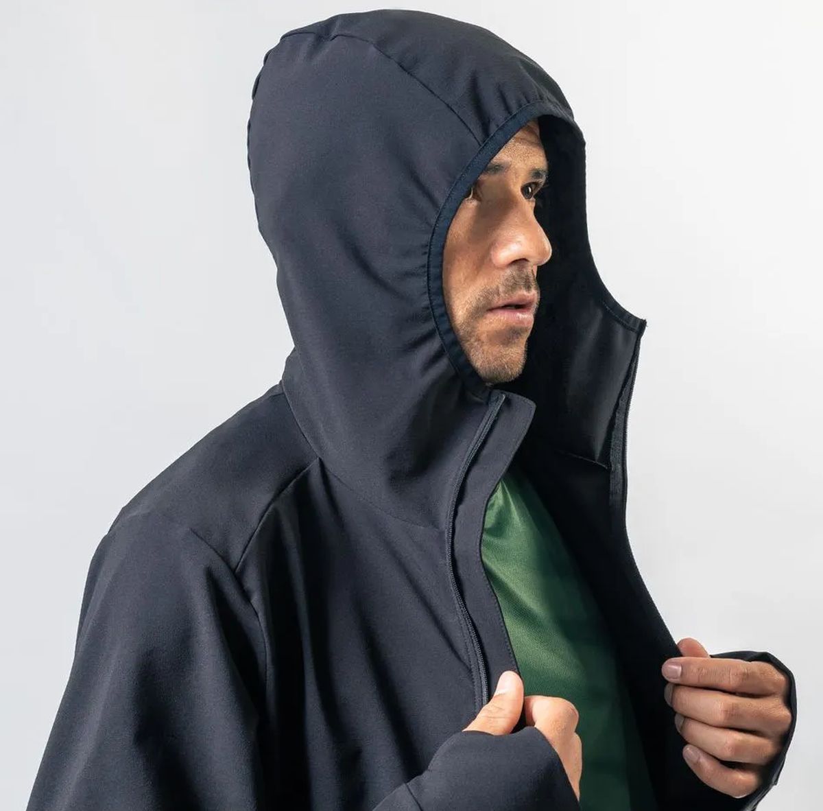 Chaqueta Running M/C Hombre Suarez Equilibrium Black