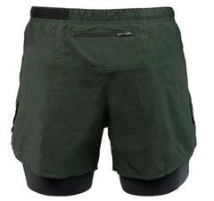 Short Running Hombre Suarez Hybrid Dark Green