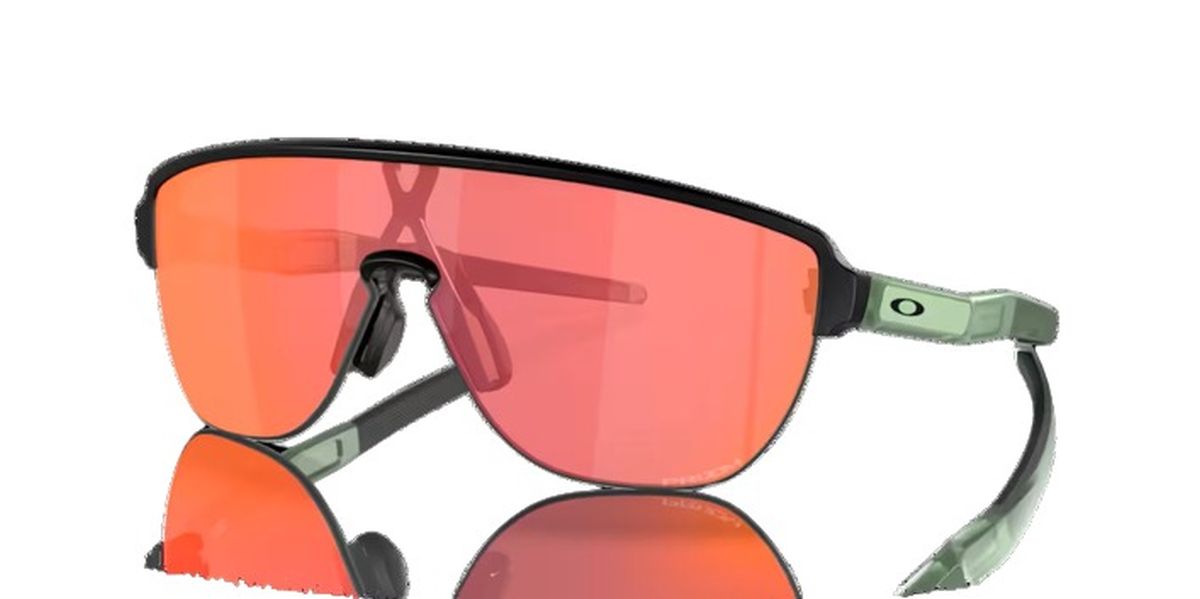 Gafas de Ciclismo Oakley Corridor Green Prizm Trail Torch