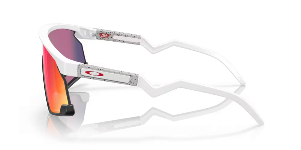 Gafas de Ciclismo Oakley BXTR Matte White/Prizm Road