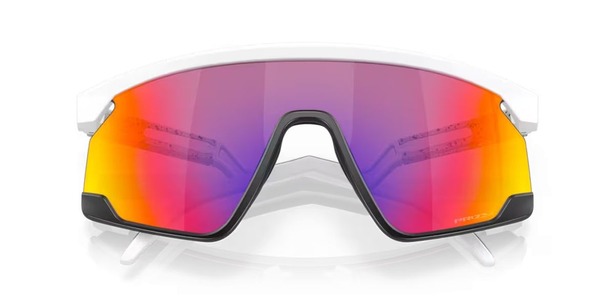 Gafas de Ciclismo Oakley BXTR Matte White/Prizm Road