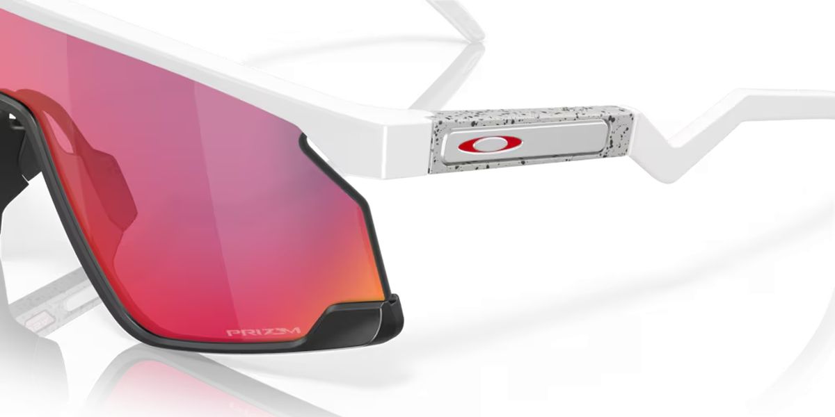 Gafas de Ciclismo Oakley BXTR Matte White/Prizm Road