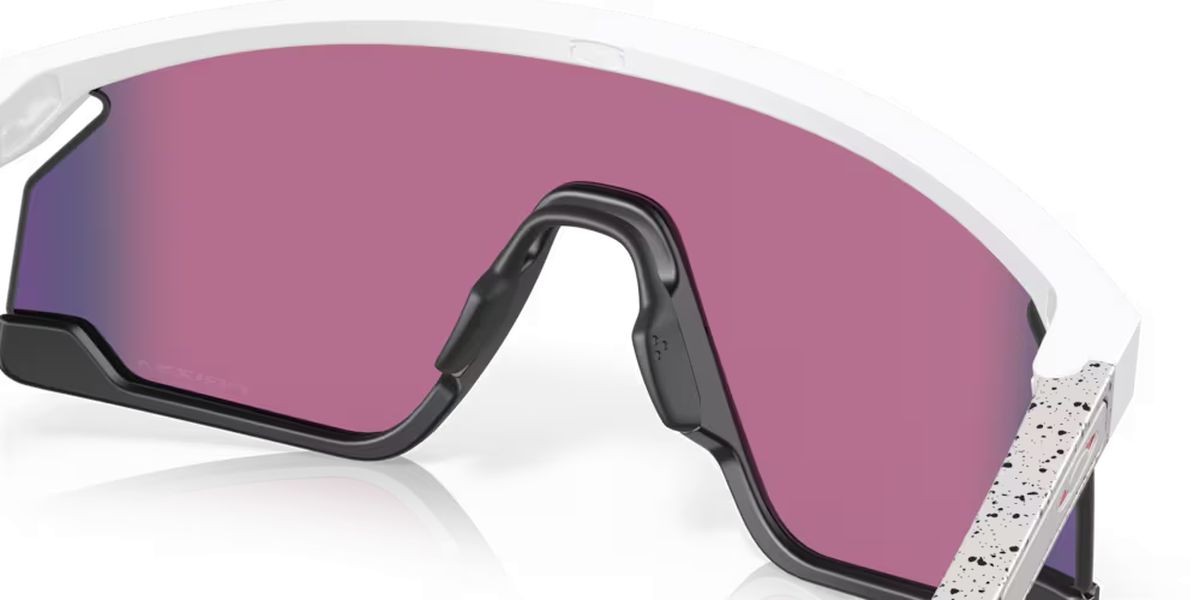 Gafas de Ciclismo Oakley BXTR Matte White/Prizm Road