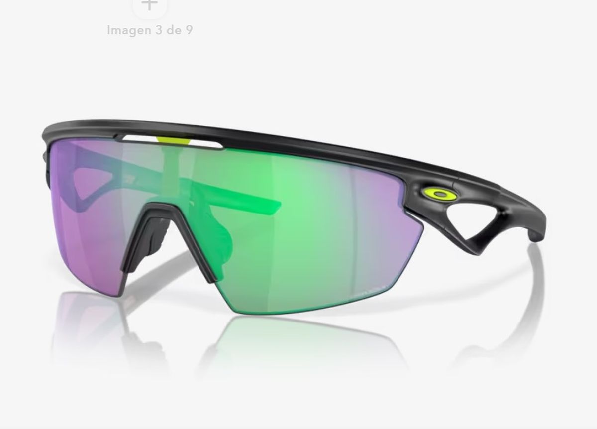 Gafas de Ciclismo Oakley Sphaera Prizm Road Jade/Matte Black