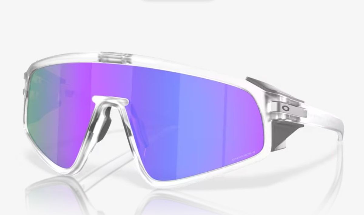 Gafas de Ciclismo Oakley Latch Prizm Violet/Matte Clear