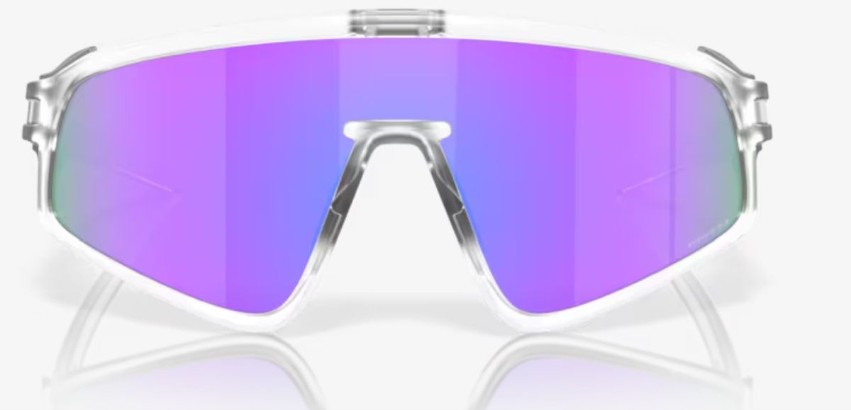 Gafas de Ciclismo Oakley Latch Prizm Violet/Matte Clear