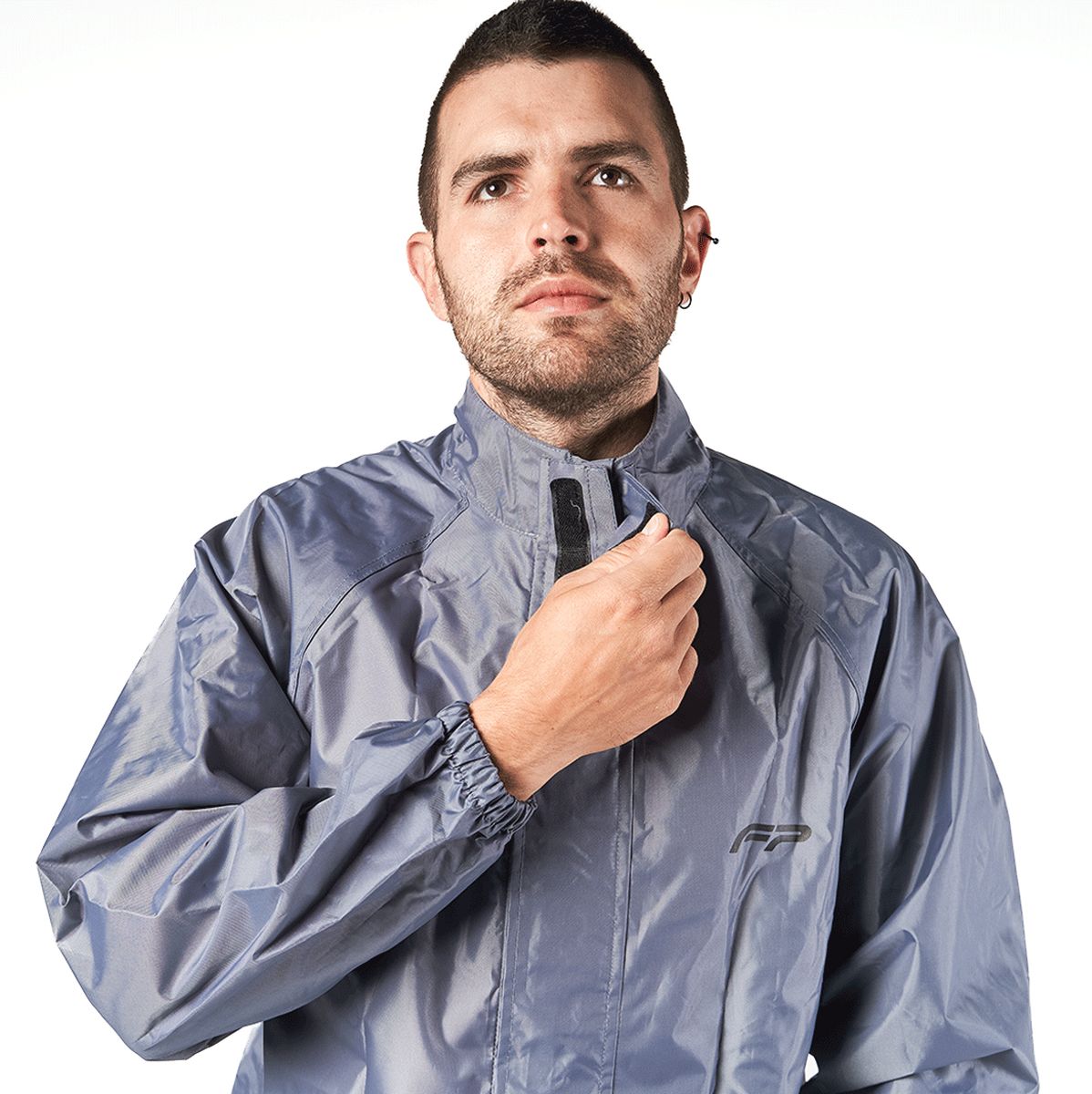 Chaqueta Impermeable Hombre FP Tornado Gris