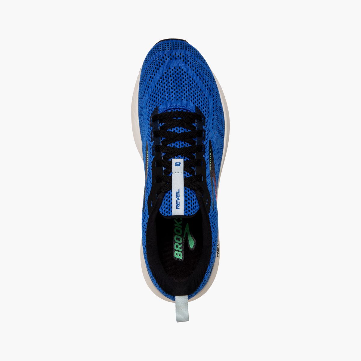 Tenis Brooks Revel 6 Hombre Victoria Blue/Black/Spring Bud