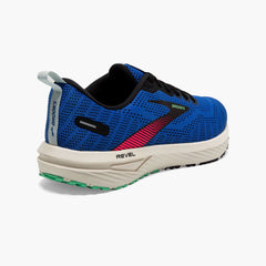 Tenis Brooks Revel 6 Hombre Victoria Blue/Black/Spring Bud