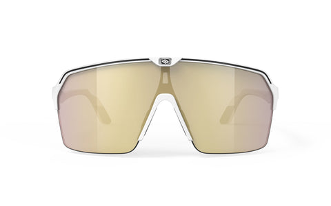 Gafas Ciclismo RudyProject Spinshield Air White Matte Gold