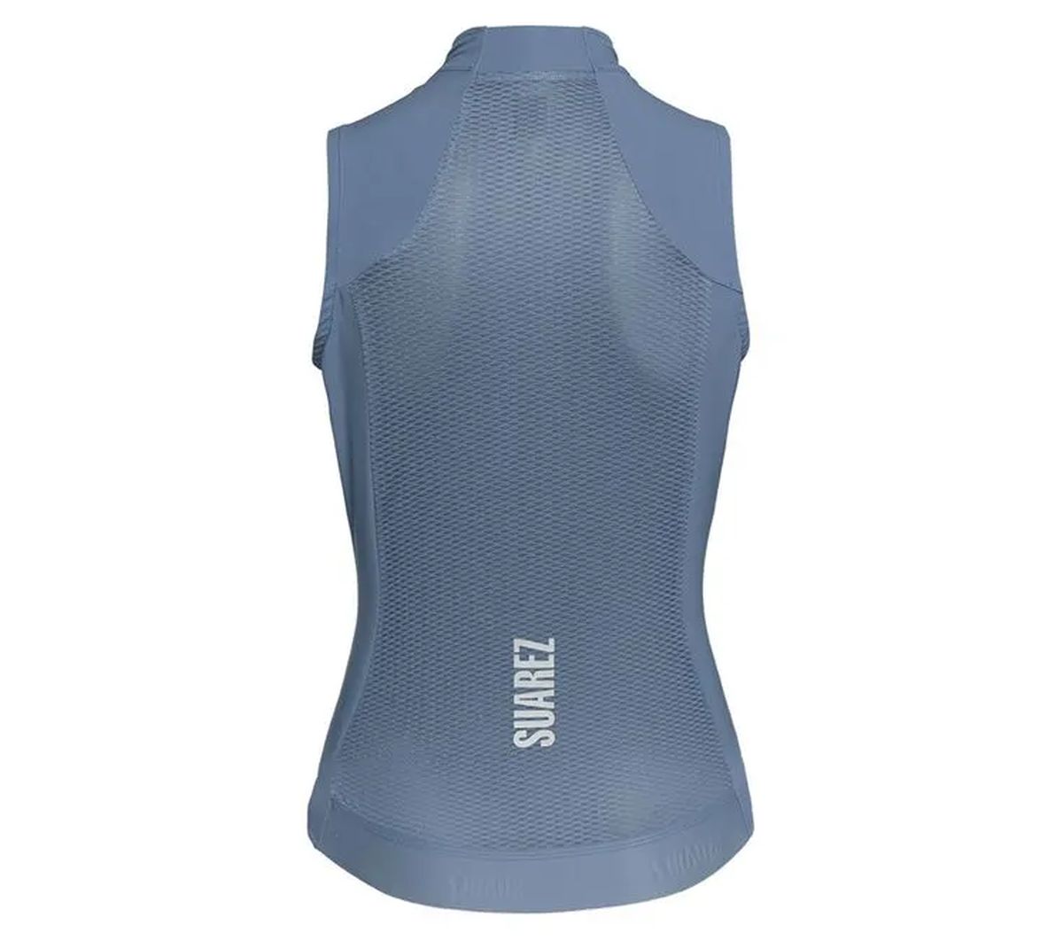 Chaleco Cortavientos de Ciclismo Mujer Barrier Indigo Blue