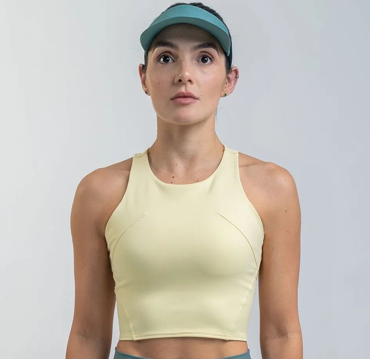 Top Running Mujer Suarez Vital Light Yellow