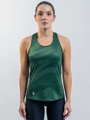 Camiseta Running M/S Mujer Suarez Breeze Green