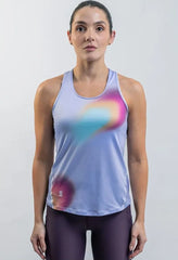 Camiseta Running M/S Mujer Suarez Breeze Lilac