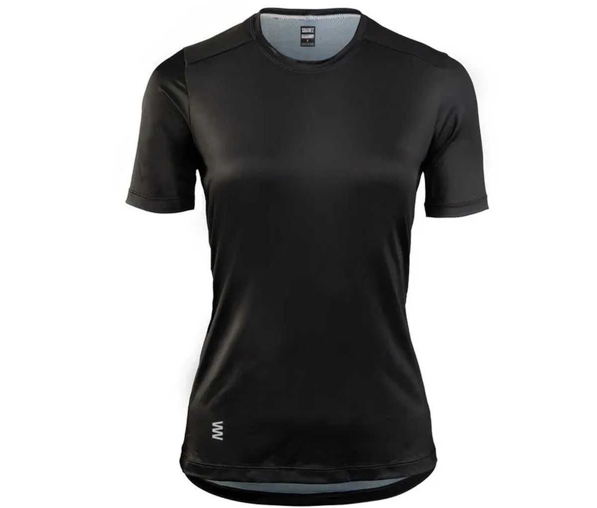 Camiseta Running M/C Mujer Suarez Breeze Black C.M