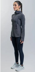 Chaqueta Running Mujer Suarez Balance Gray