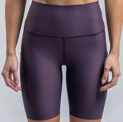 Pantaloneta Running S/T Mujer Suarez Hydro 8" Wine