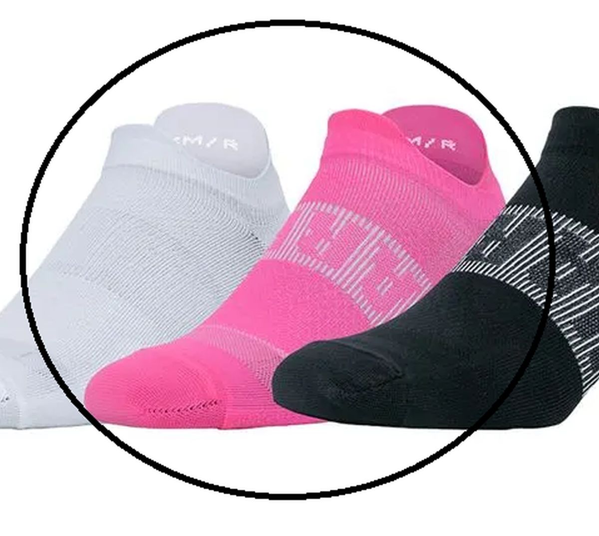 Medias Tobilleras Running Unisex Suarez Step Pink