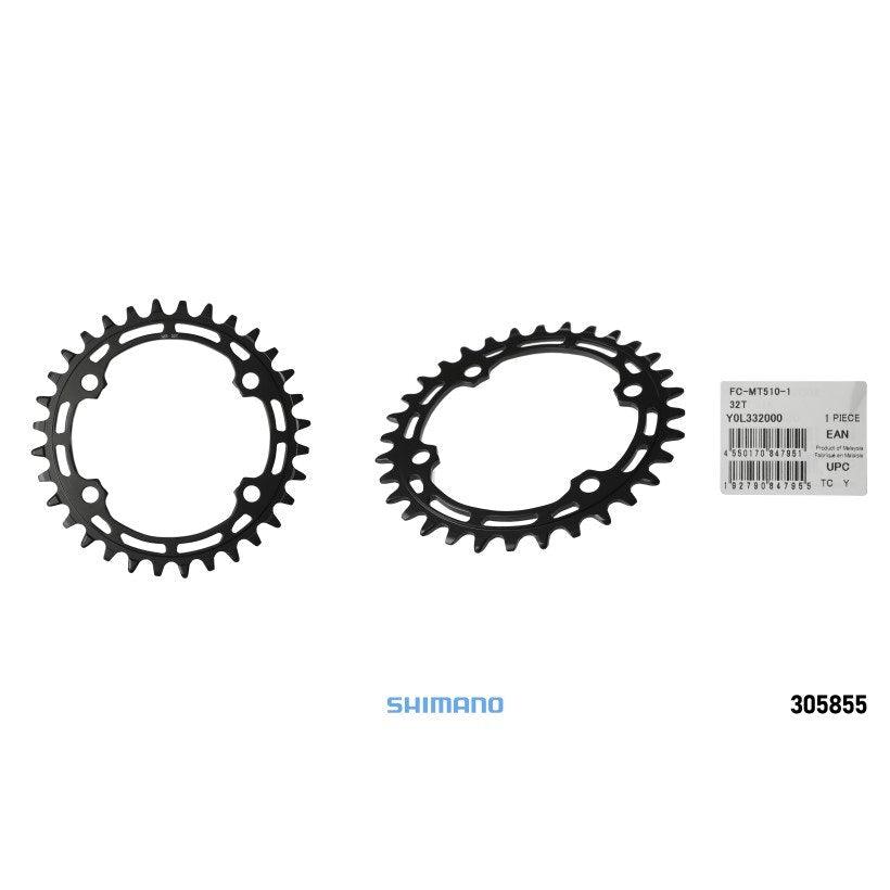 Coronilla Shimano Deore FC-MT510-1 30T 1X12 Velocidades - CYCLEWEAR Tienda de Ciclismo